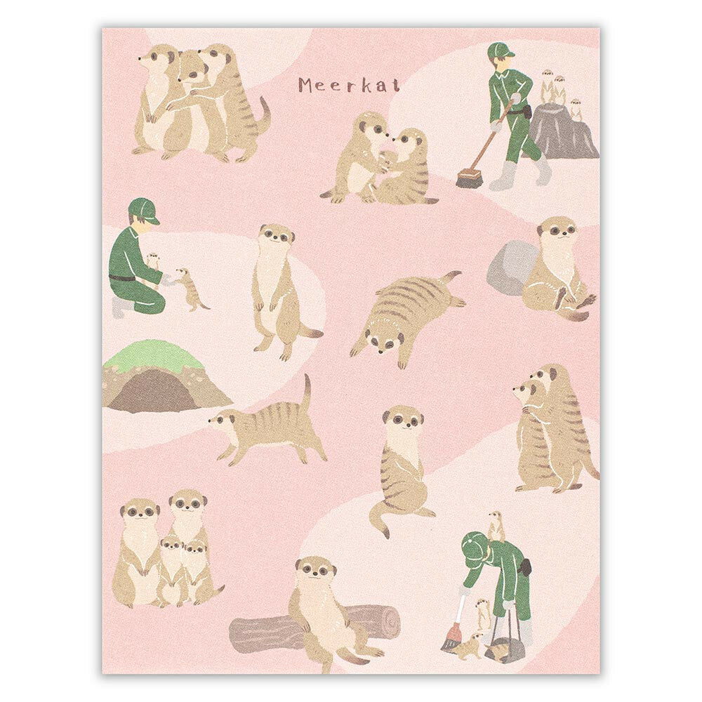 NB Memo Pad - Meerkats