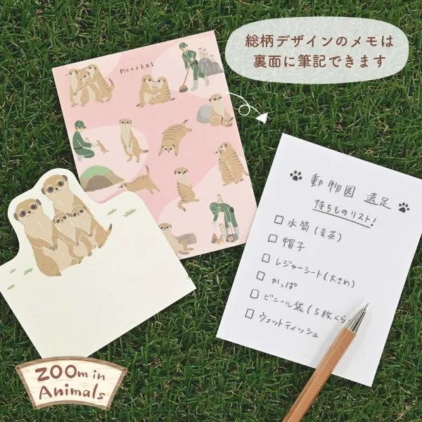 NB Memo Pad - Meerkats