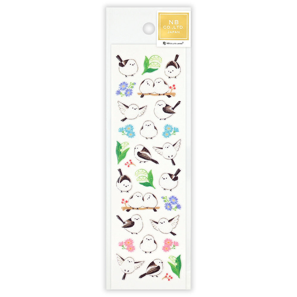 NB Japanese Sparkly Stickers - Shimaenaga