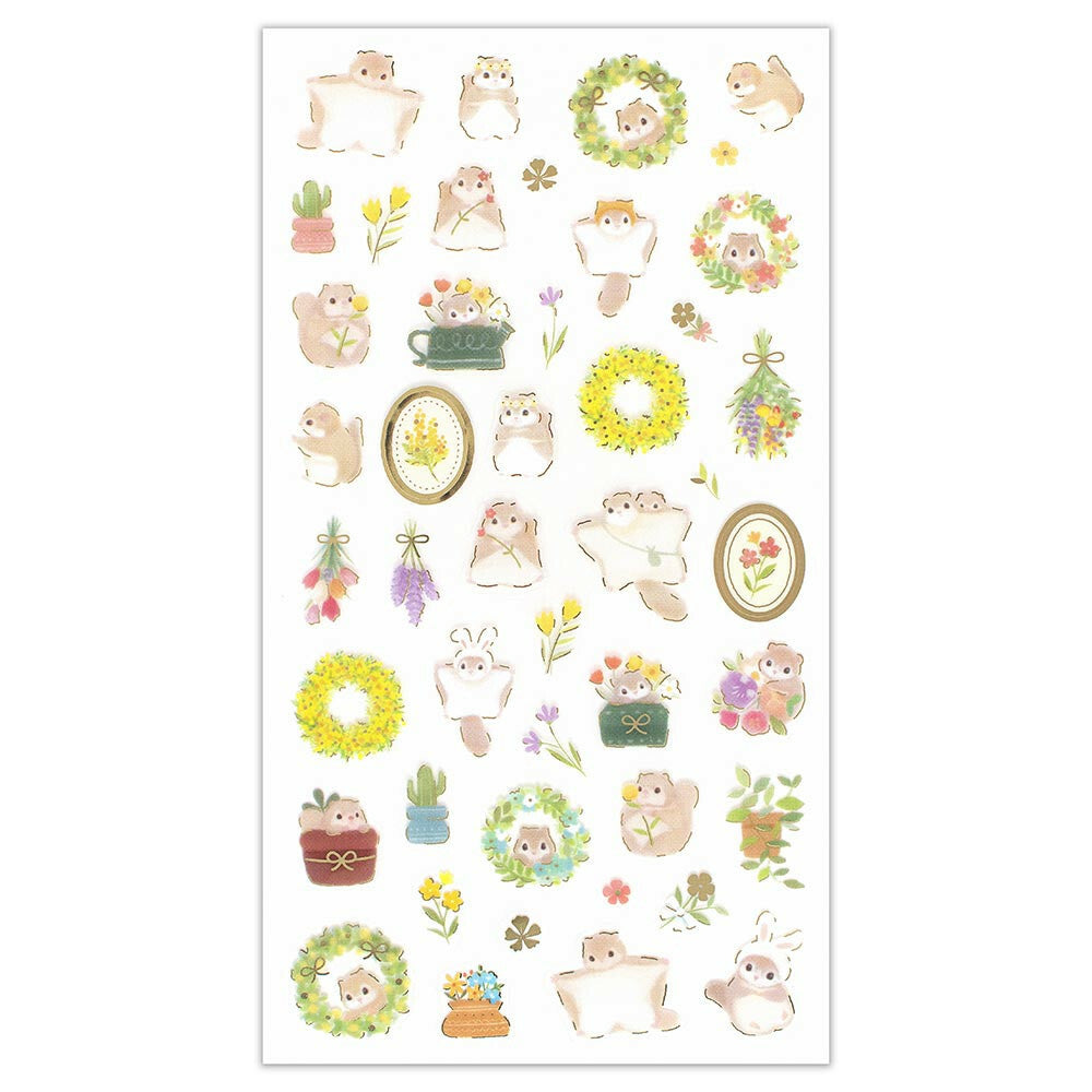 NB Japanese Sticker Pack - Flying Squirrel Florist