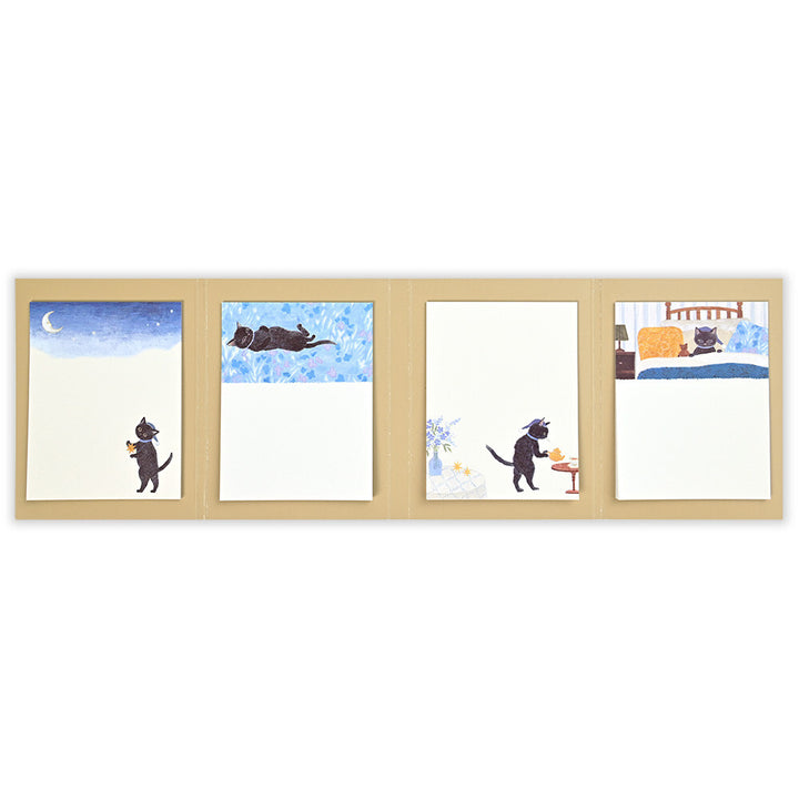 NB Storybook Sticky Notes - Cat Who Stays Up Late
