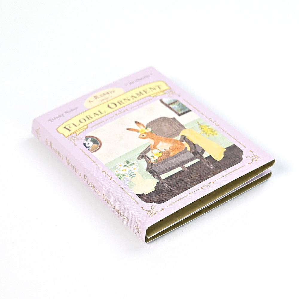 NB Storybook Sticky Notes - Floral Rabbit