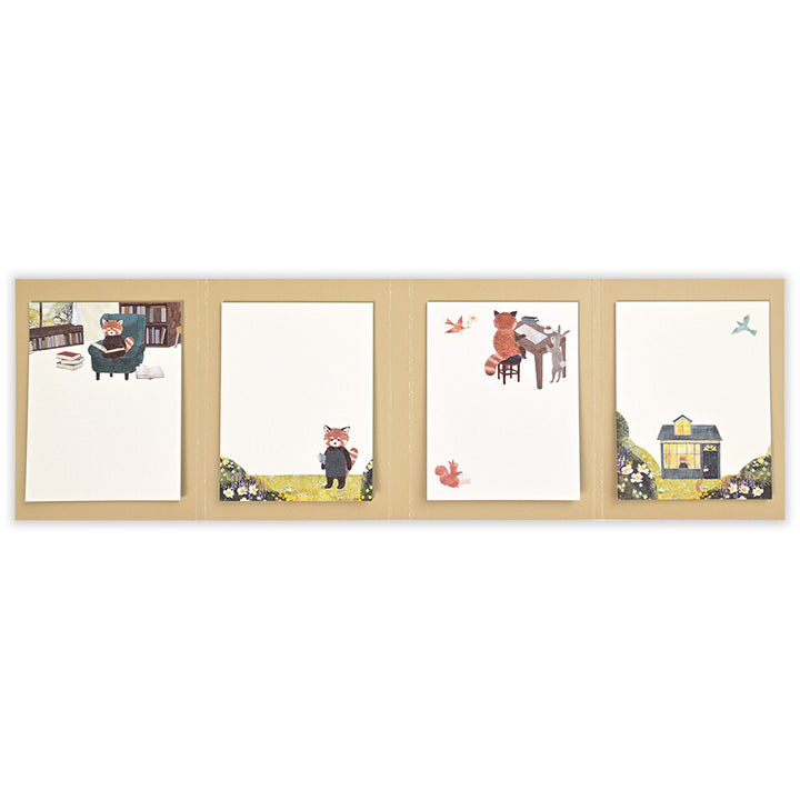 NB Storybook Sticky Notes - Red Panda