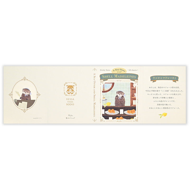 NB Storybook Sticky Notes - Sea Otter with Madeleine