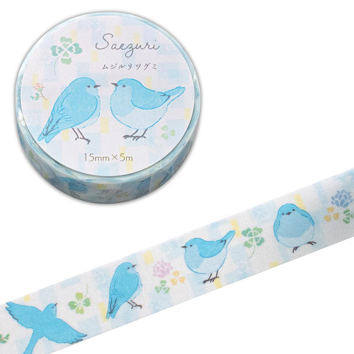 NB Washi Tape - Blue Bird