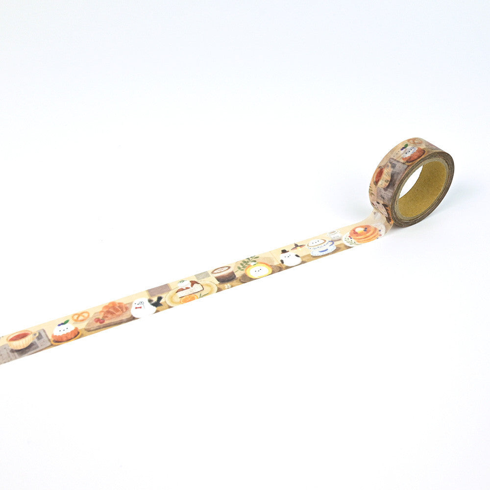 NB Washi Tape - Mattari Animals Series - Shimaenaga