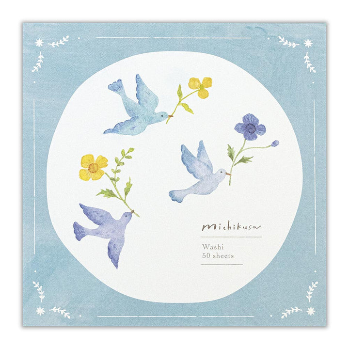 NB Michikusa Memo Pad - Blue Bird