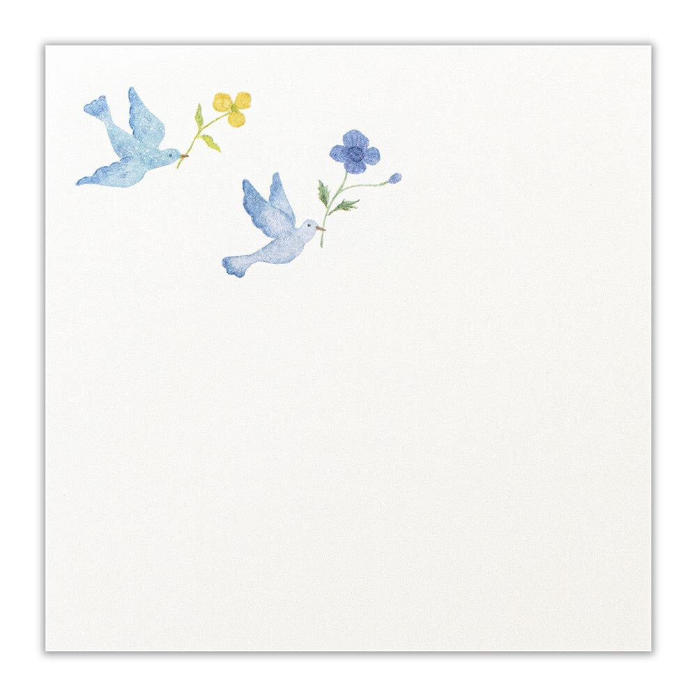 NB Michikusa Memo Pad - Blue Bird