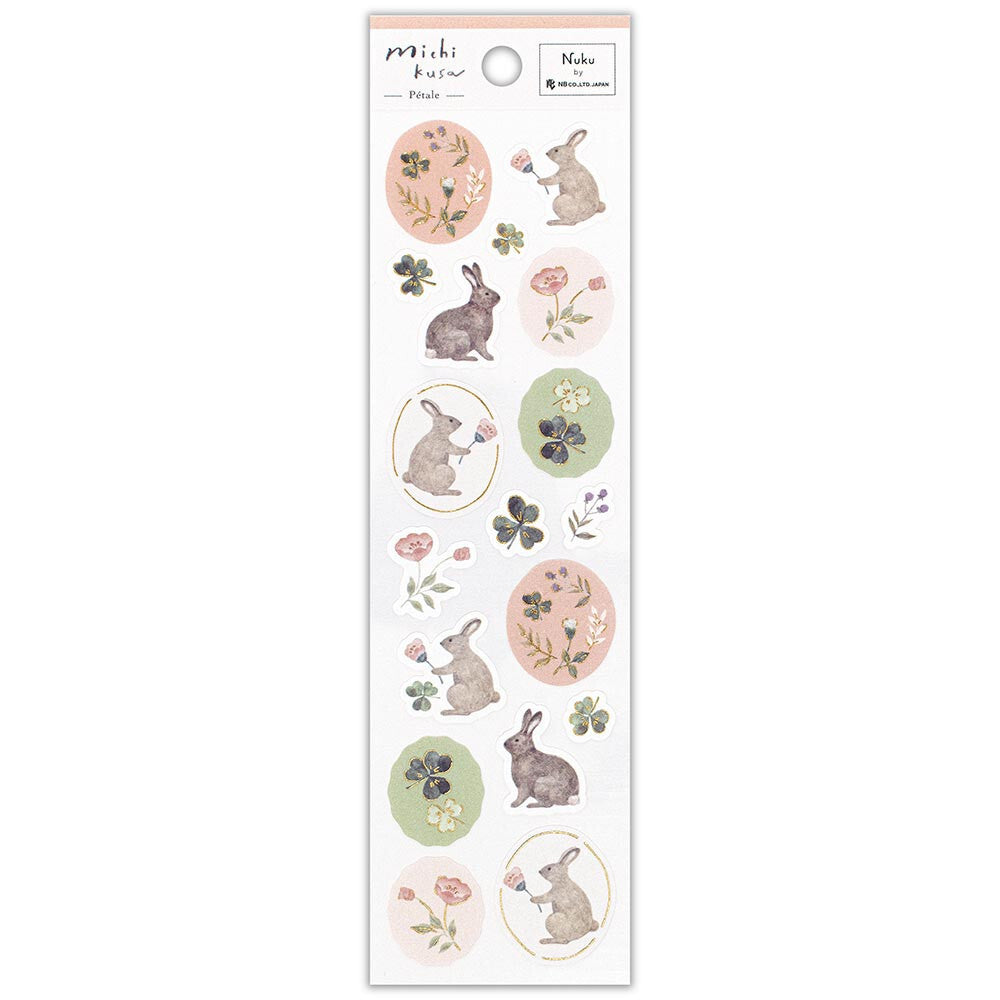 NB x Michikusa Japanese Sticker Pack - "Petal"