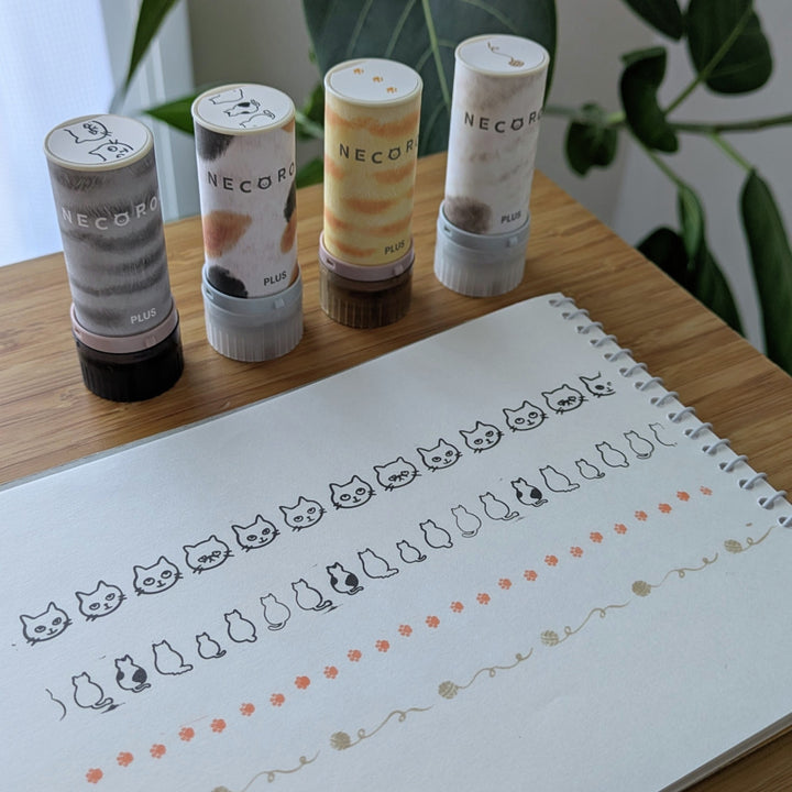 Limited Edition PLUS "Neco Roll" Cat Stamps - 5mm & 11mm Options