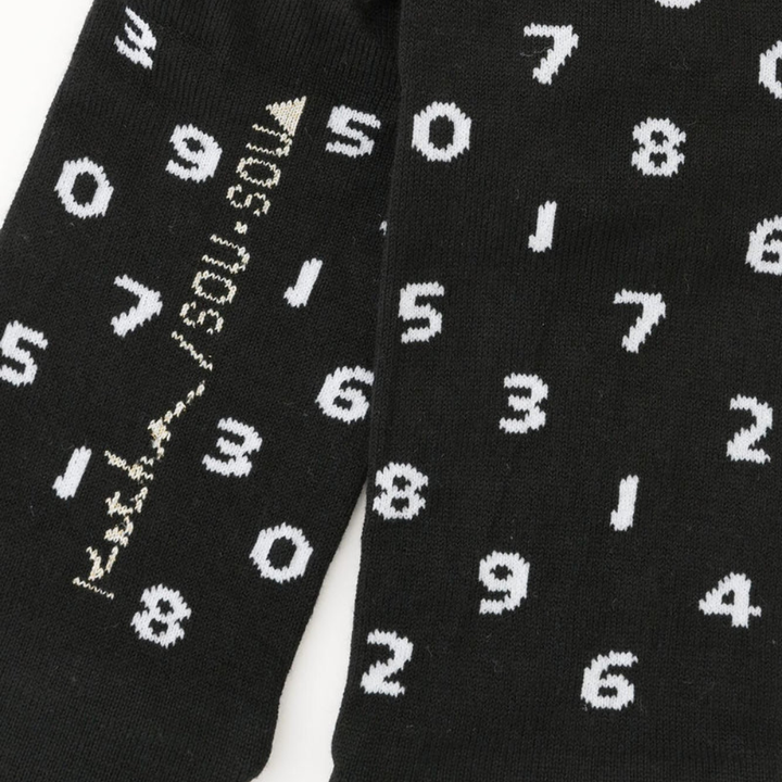 SOU.SOU Kyoto Socks - Round Toe Design - SO-SU-U Numbers (Size Options UK 4-10)