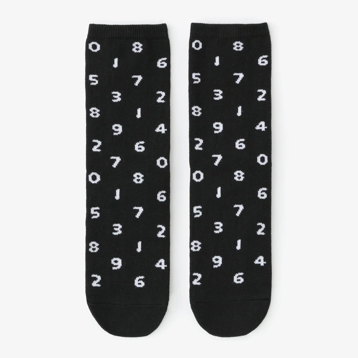 SOU.SOU Kyoto Socks - Round Toe Design - SO-SU-U Numbers (Size Options UK 4-10)