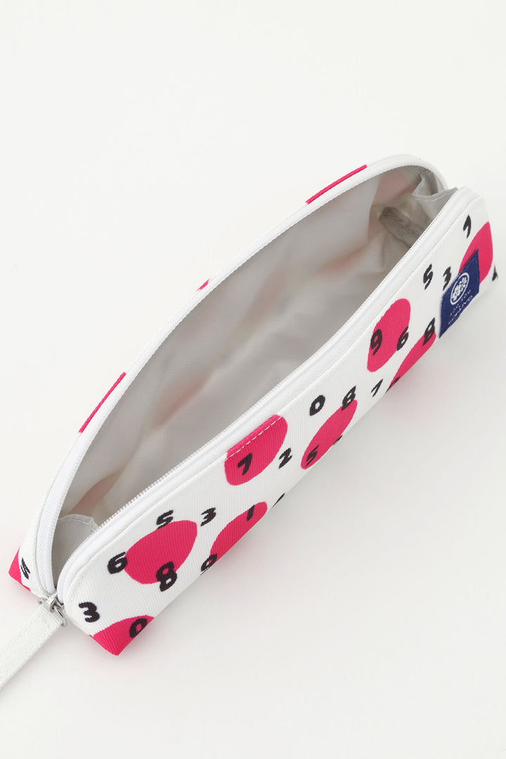 SOU.SOU x Kokuyo Pencil Case - Polka Dots & Numbers "SO-SU-U"