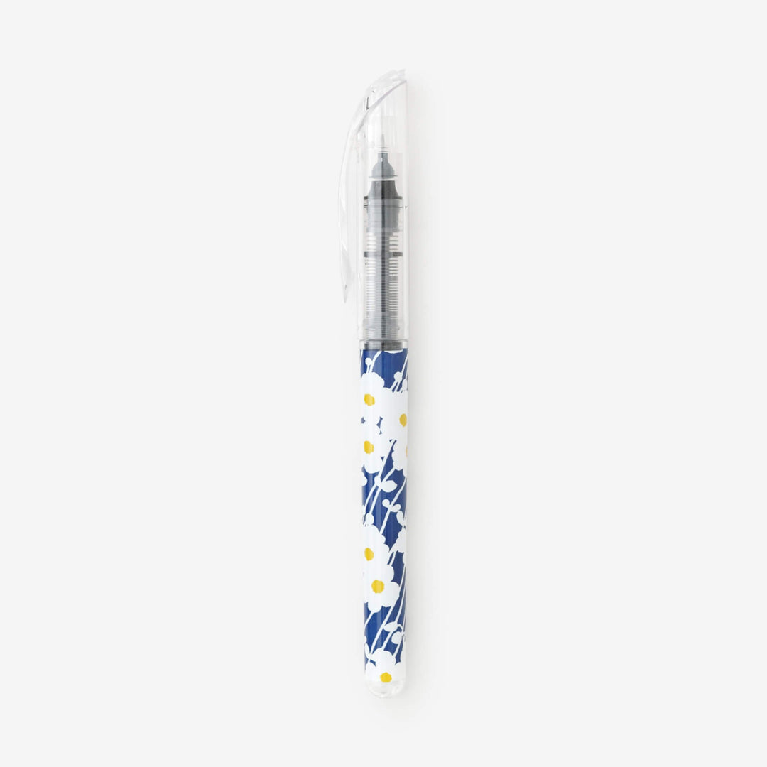 SOU.SOU x Kokuyo 0.5mm Roller Pen - "Basking in the Sun" Floral Print