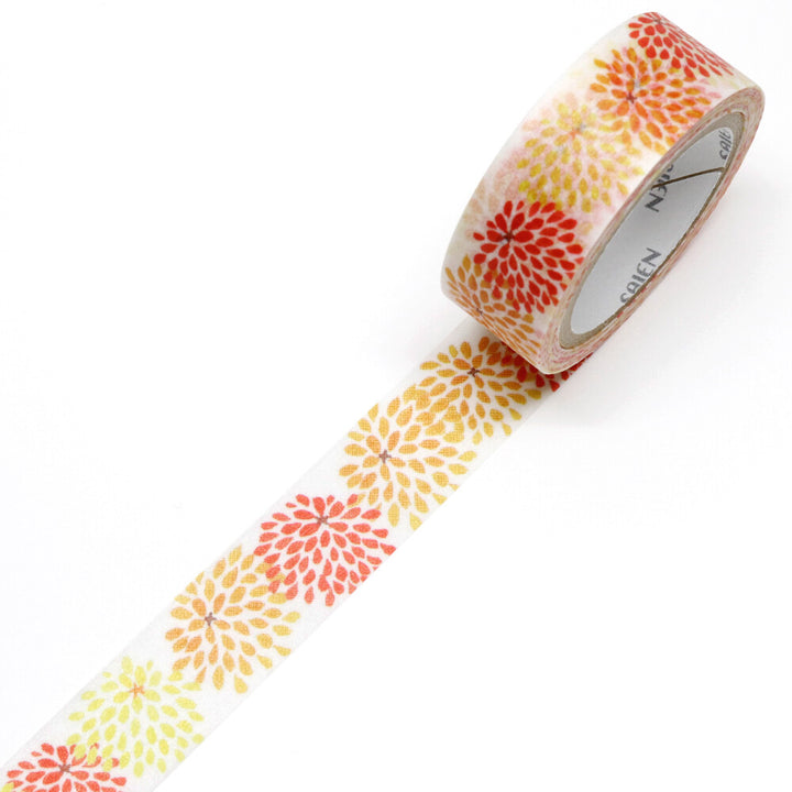 Kamiiso SAIEN x Iriya Washi Tape - Chrysanthemum