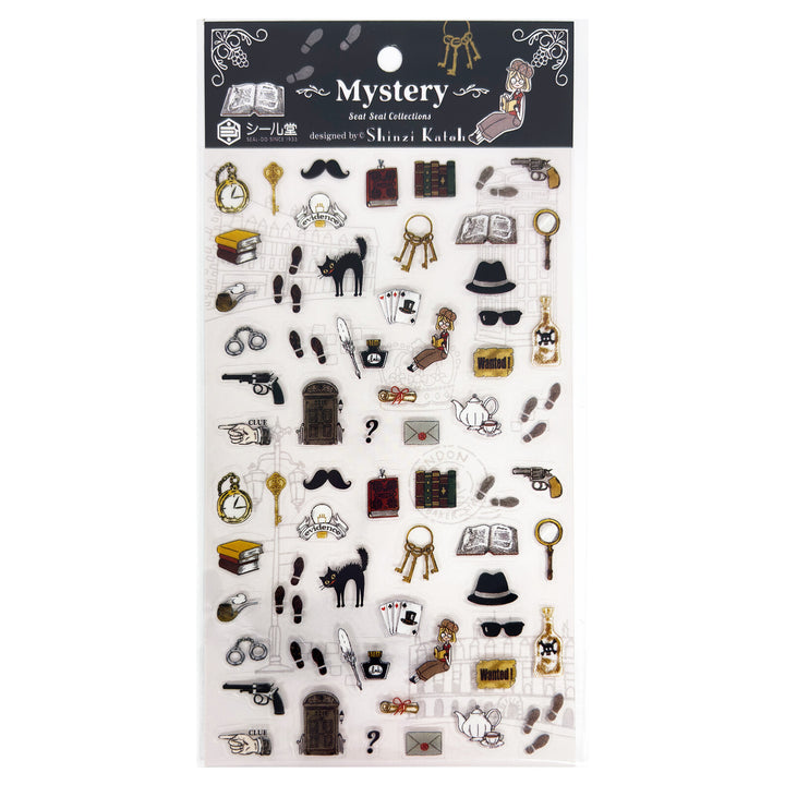 Shinzi Katoh Clear Sticker Sheet - Mystery