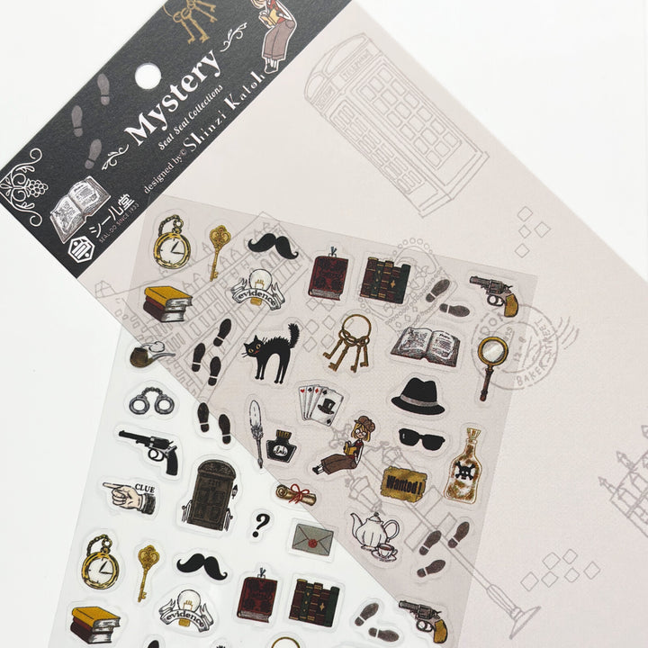 Shinzi Katoh Clear Sticker Sheet - Mystery