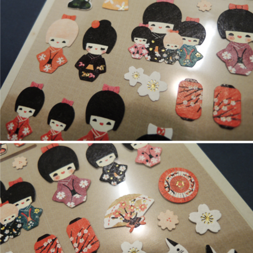 Suatelier Sticker Pack - Kokeshi #1010
