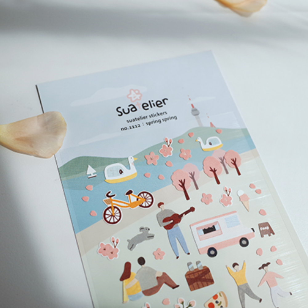 Suatelier Sticker Pack - Spring Spring #1112