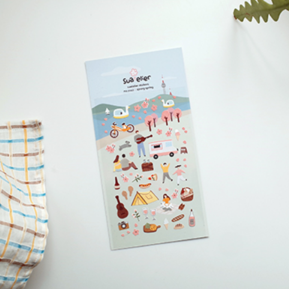 Suatelier Sticker Pack - Spring Spring #1112