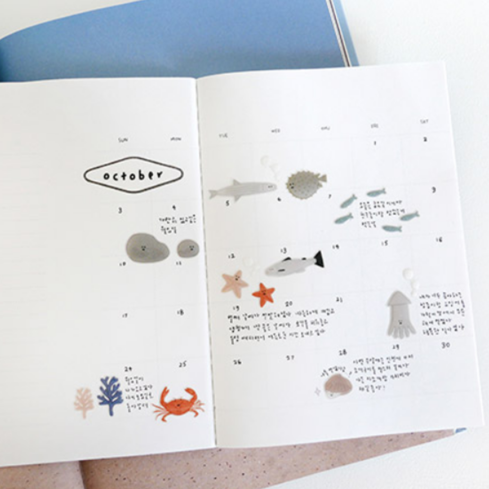 Suatelier Sticker Pack - Under The Sea #1130