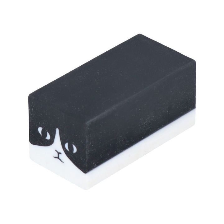 Sun-Star Eraser - Black and White Cat