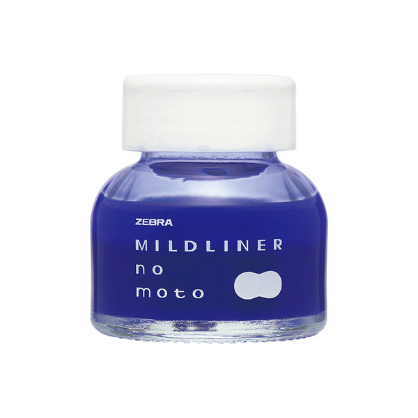 Zebra Mildliner-No-Moto Ink Bottle 10ml - Mild Lavender