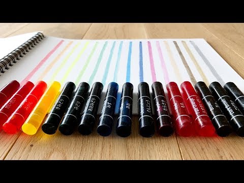 Kokuyo Clear Crayons - 10 Colour Set