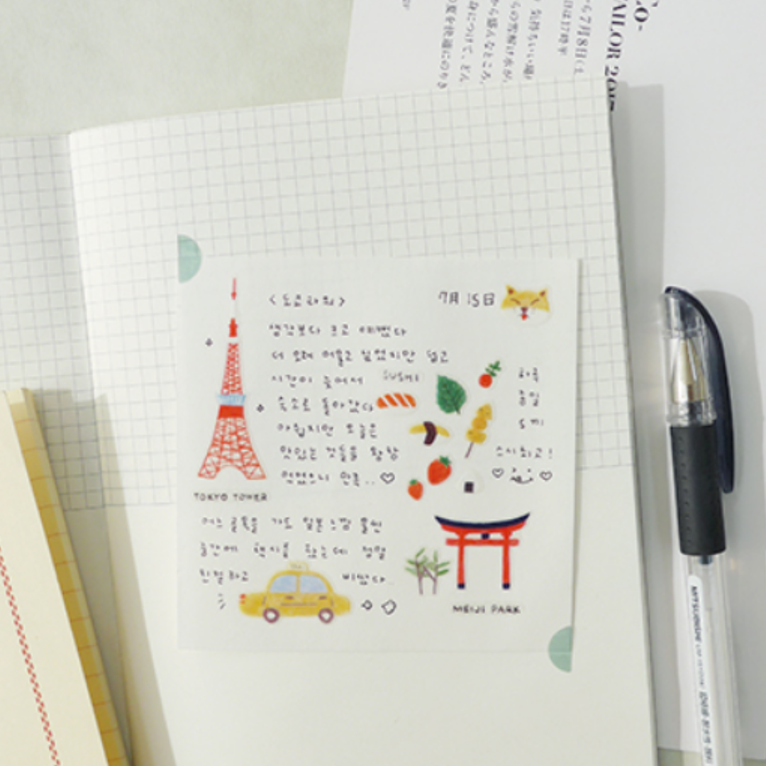 Suatelier Sticker Pack - Daily in Tokyo #1082