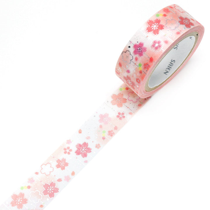 Kamiiso SAIEN Washi Tape - Pink Sakura