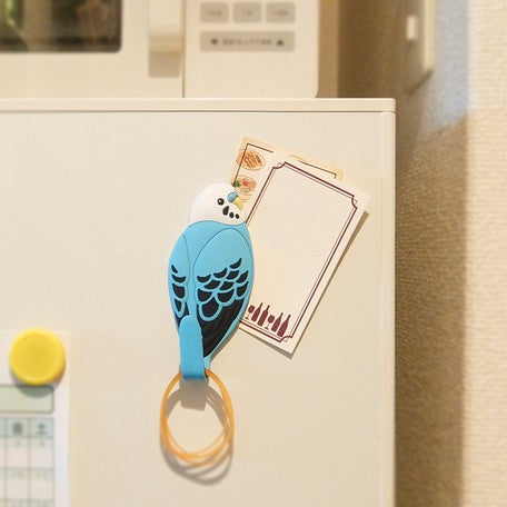 Japan Magnet Hook - Blue Parakeet