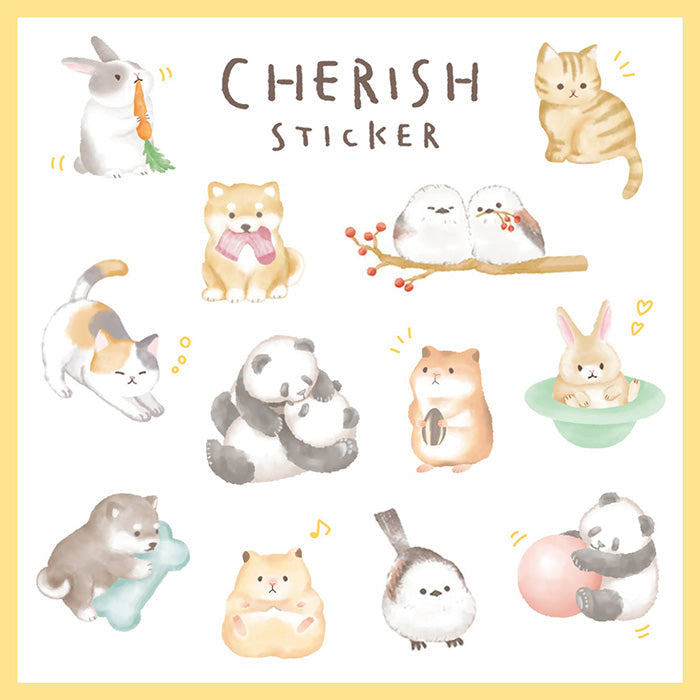 Mind Wave Sticker Pack - Cherish Series - Panda