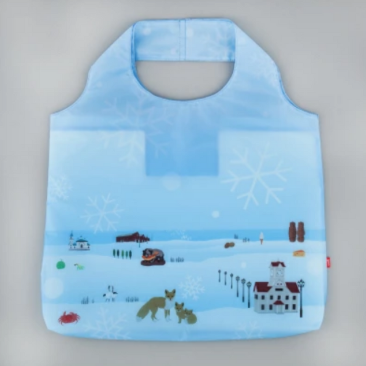 Japanese Pattern Reusable Eco Bag - "Hokkaido"