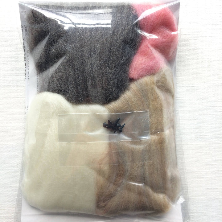 Japanese Hamanaka Needle Felting Kit- 3 Little Kittens (English translation included)