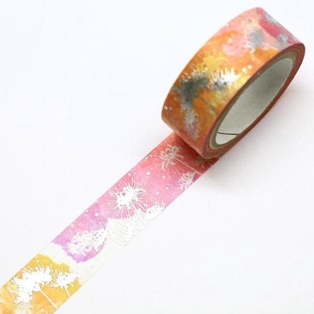 Kamiiso SAIEN Washi Tape - Cluster Amaryllis (Made in Japan)