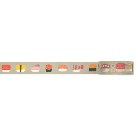 World Craft Washi Tape - Sushi