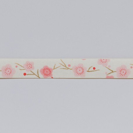 Yuzen Washi Tape - Pink Sakura #32 (Made in Kyoto, Japan)