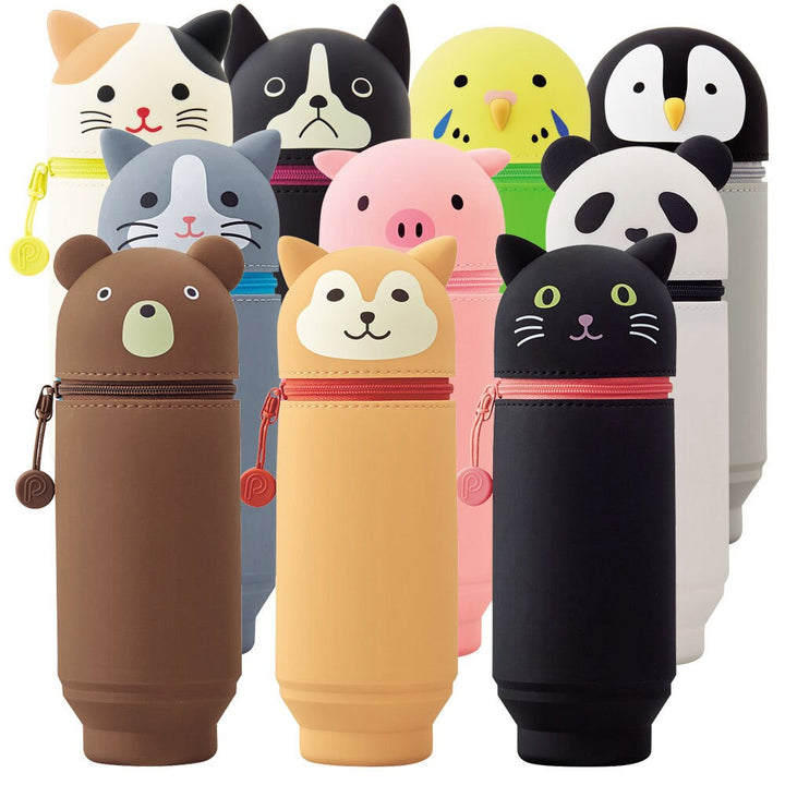 Punilabo Stand Pencil Case (Big) - Panda