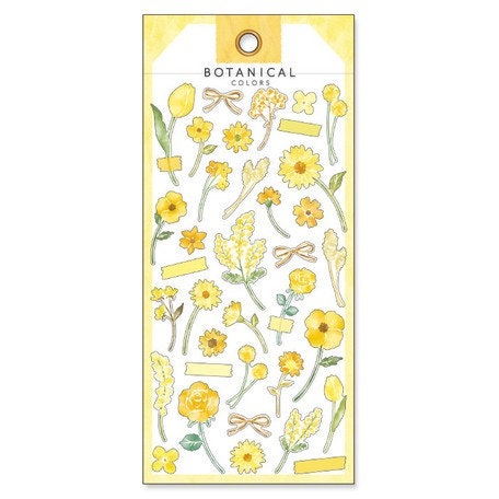 Mind Wave - Sticker Pack - Botanical Series Yellow