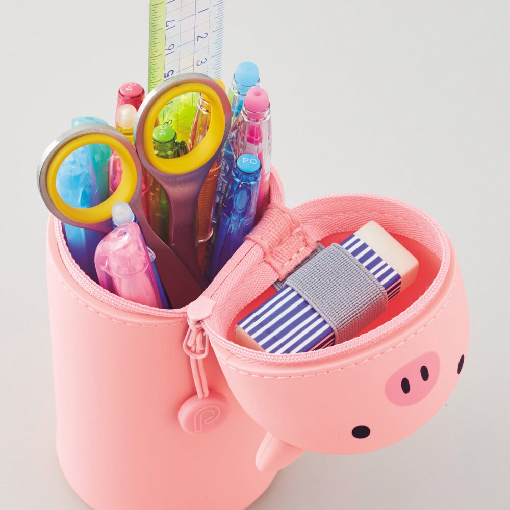 Punilabo Stand Pencil Case (Big) - Pig