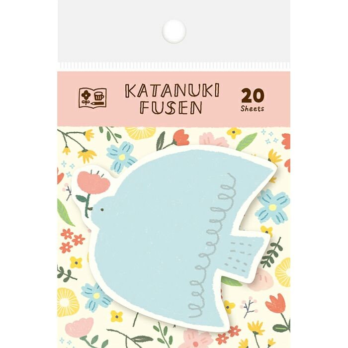 Furukawa Paper Works - Die Cut Sticky Note - Bird