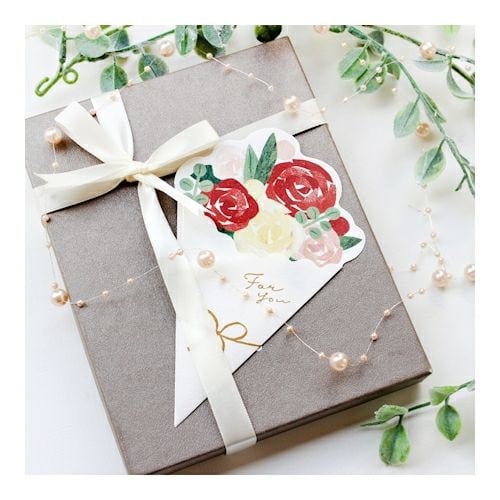 Furukawa Paper Works - Flower Bouquet Gift Card Pack - Roses