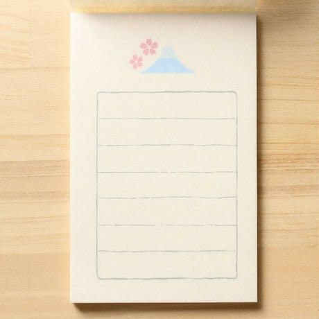 Furukawa Paper Works - "Soebumi" Gift Note Letter Paper - Sakura