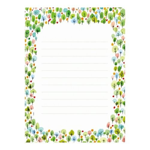 Furukawa Paper Works - Special Letter Set - Forest