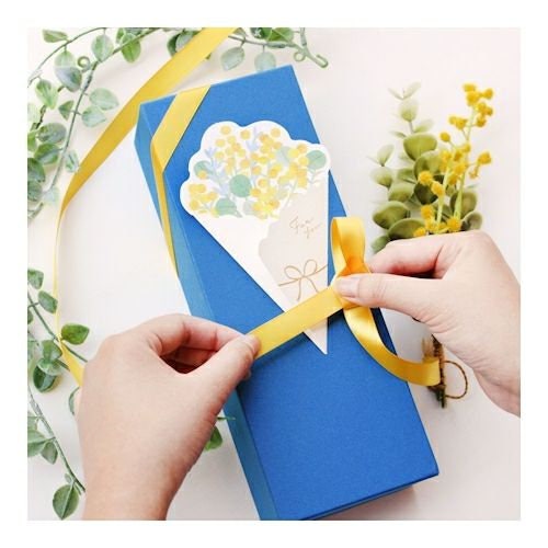 Furukawa Paper Works - Flower Bouquet Gift Card Pack - Mimosa