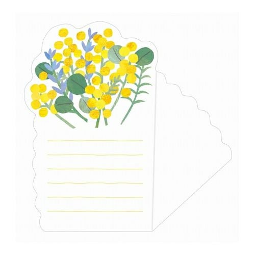 Furukawa Paper Works - Flower Bouquet Gift Card Pack - Mimosa