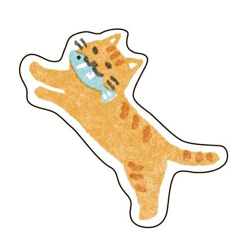 Furukawa Paper Works - Flake Stickers - Cats