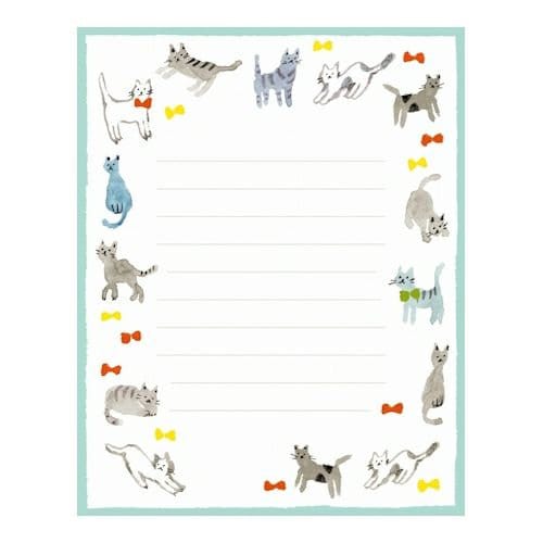 Furukawa Paper Works - Special Letter Set - Cats