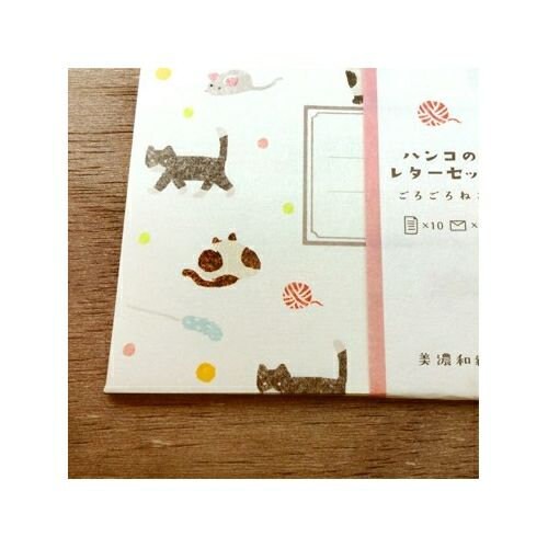 Cute Animal Letter Set - Japanese Stationery - sweet kawaii Daiso writing  paper