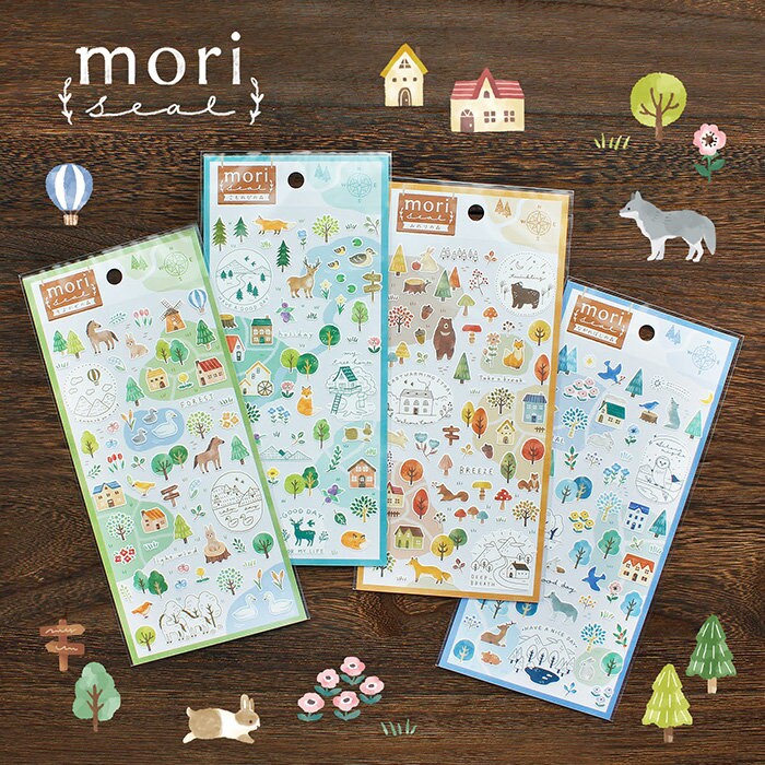 Mind Wave Sticker Pack - Minori-no-Mori - Forest in Autumn